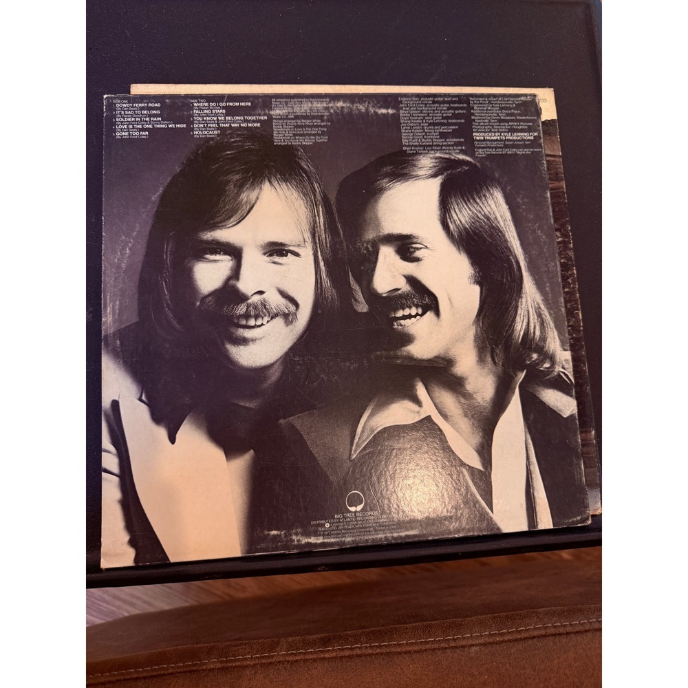 England Dan‎ & John Ford Coley Dowdy Ferry Road LP Big Tree BT 76000